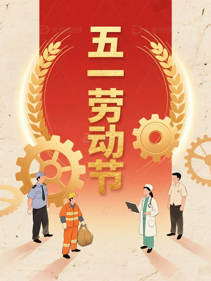 五一劳动节海报9