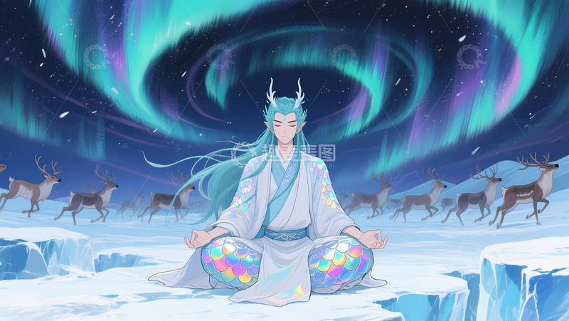 高清大图下载【趣麦麦图】极地之灵