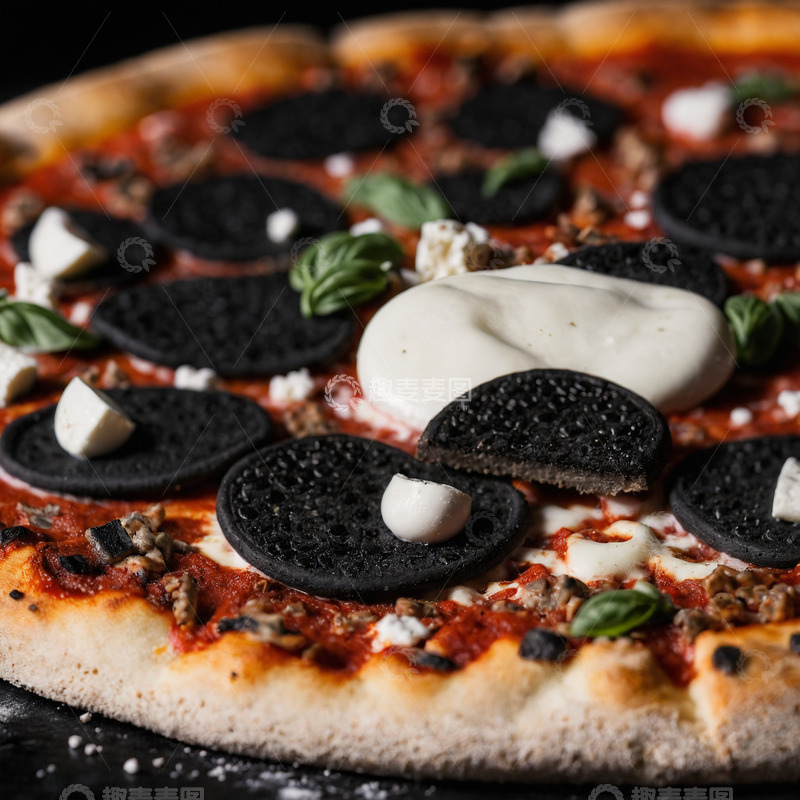 高清大图下载【趣麦麦图】那不勒斯披萨美食9
