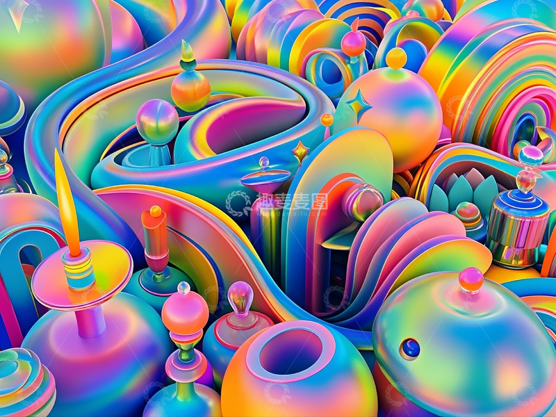 高清大图下载【趣麦麦图】特效素材炫丽壁纸背景壁纸设计素材