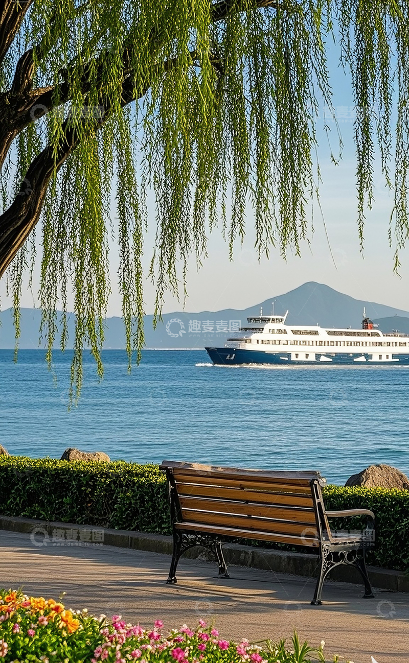 高清大图下载【趣麦麦图】椰风海韵