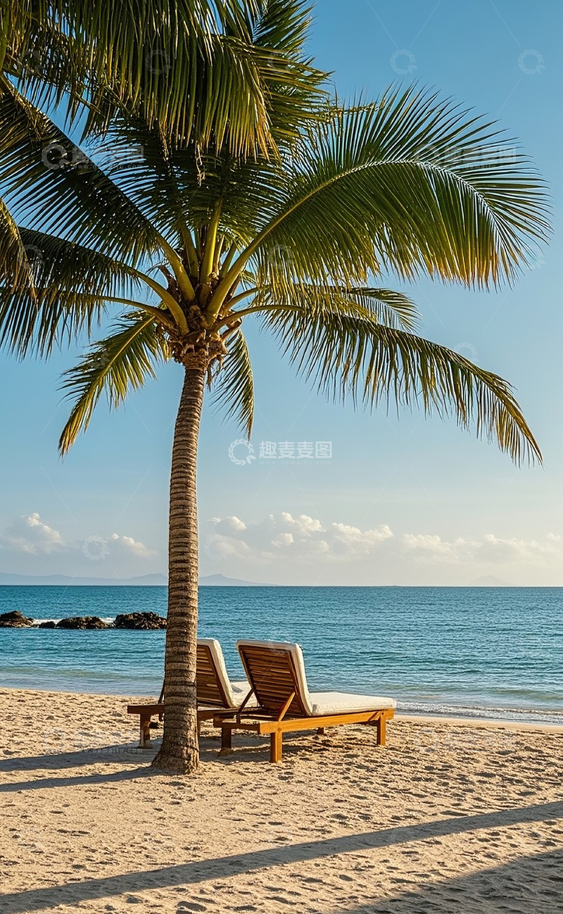 高清大图下载【趣麦麦图】椰风海韵3