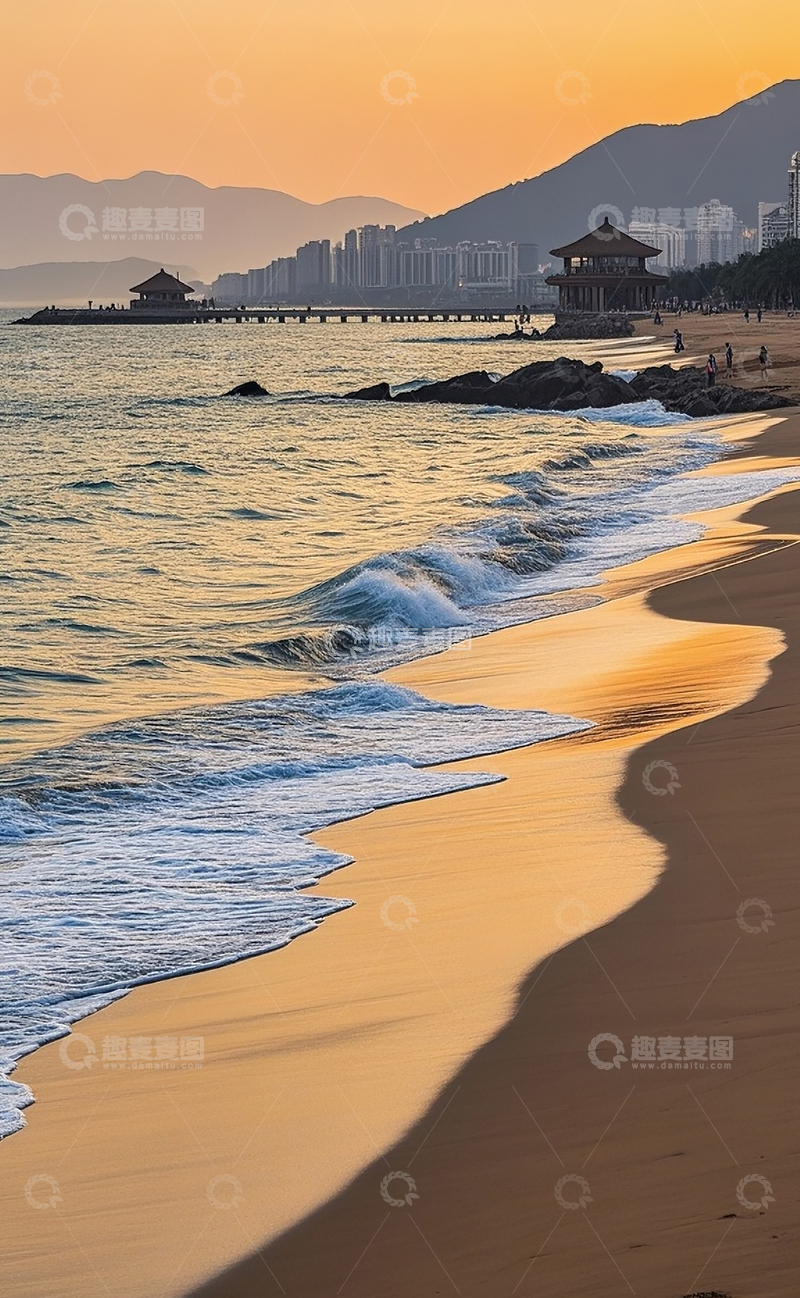 高清大图下载【趣麦麦图】海岸风光7