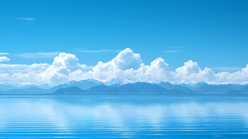 蓝天白云自然风光3