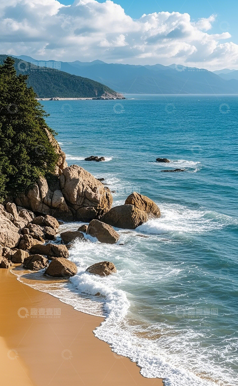 高清大图下载【趣麦麦图】海岸风光