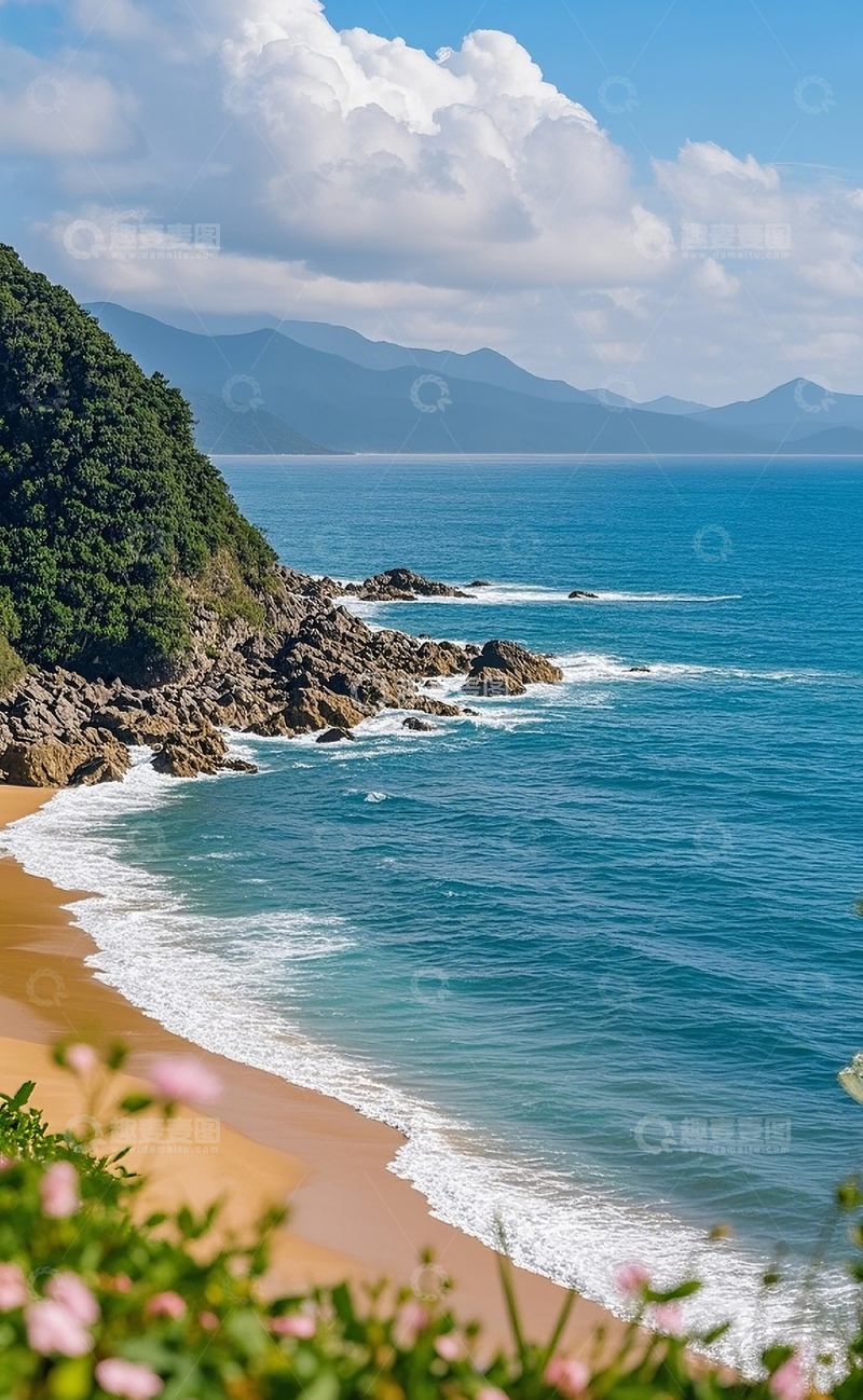 高清大图下载【趣麦麦图】海岸风光1