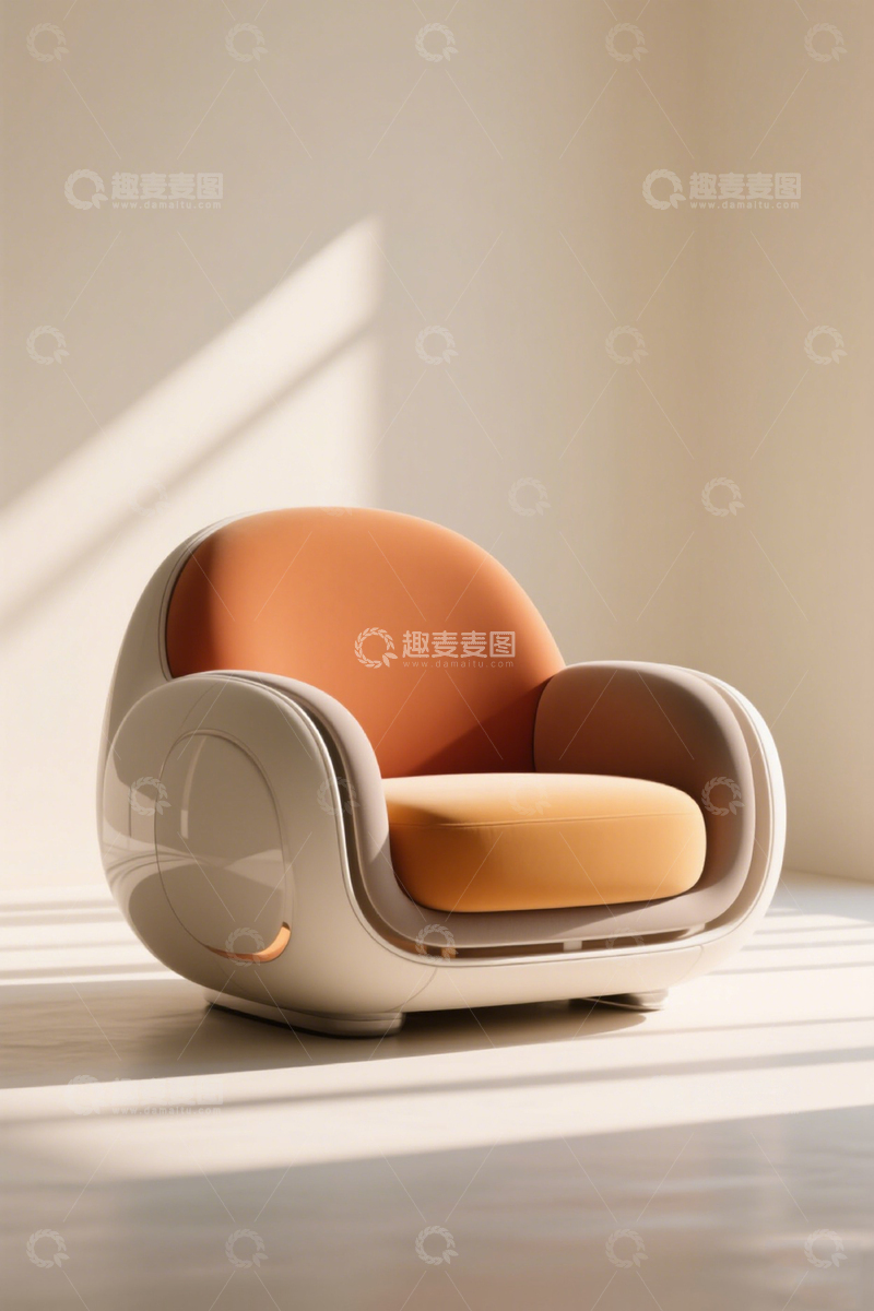 高清大图下载【趣麦麦图】有未来感的扶手椅2