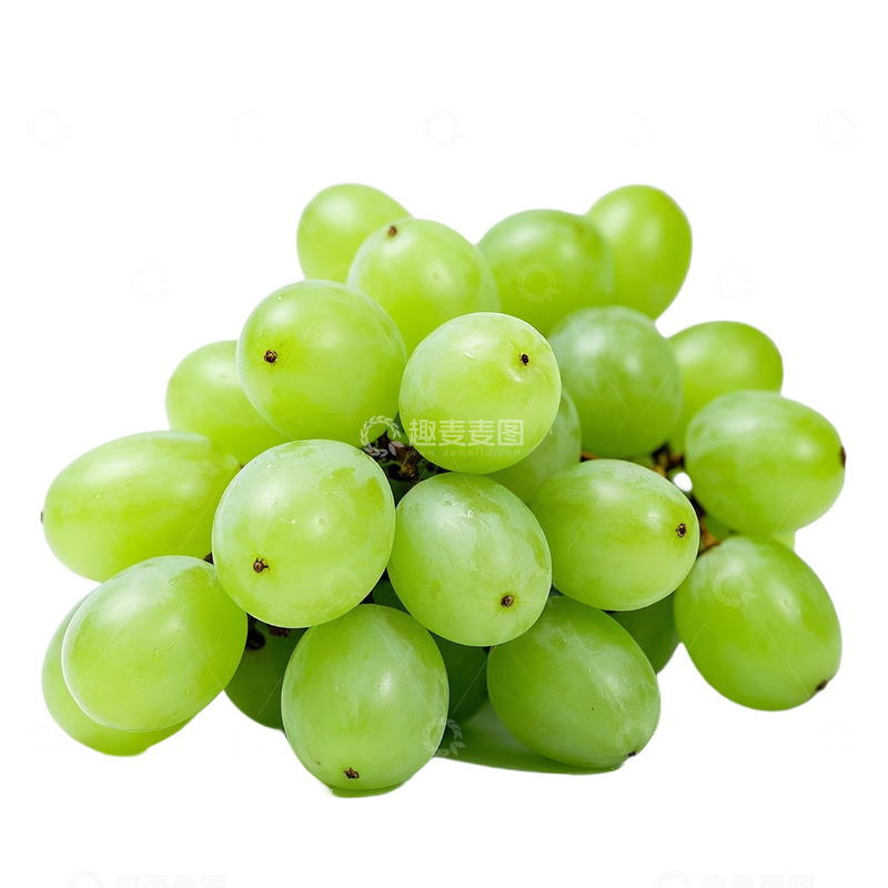高清大图下载【趣麦麦图】青提成串展示摄影素材