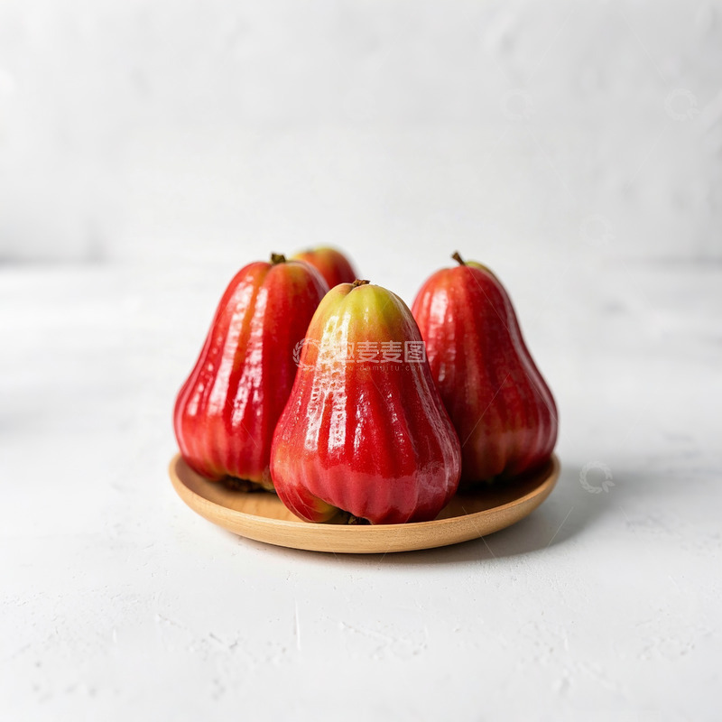 高清大图下载【趣麦麦图】莲雾水果盘子
