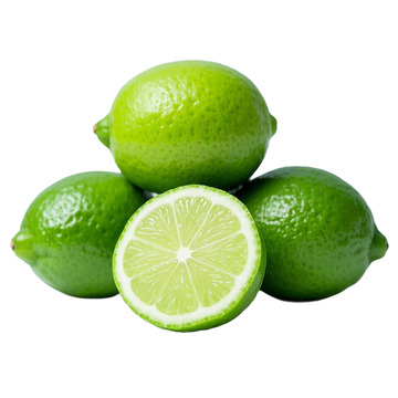 青柠组合展示摄影素材