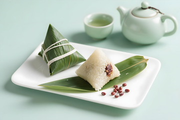 端午粽香茶韵端午节摄影1