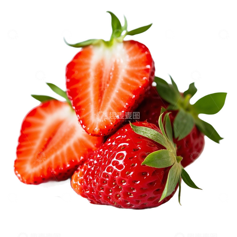 高清大图下载【趣麦麦图】草莓组合摄影素材