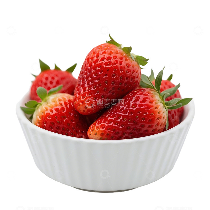 高清大图下载【趣麦麦图】草莓碗装摄影素材