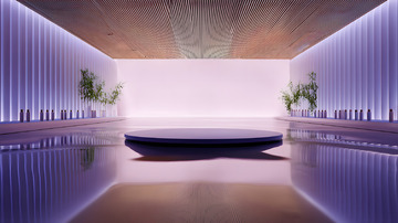 简约护肤保健品电商C4D场景6