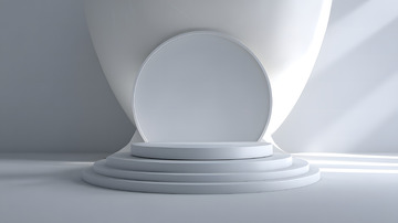 简约护肤保健品电商C4D场景3