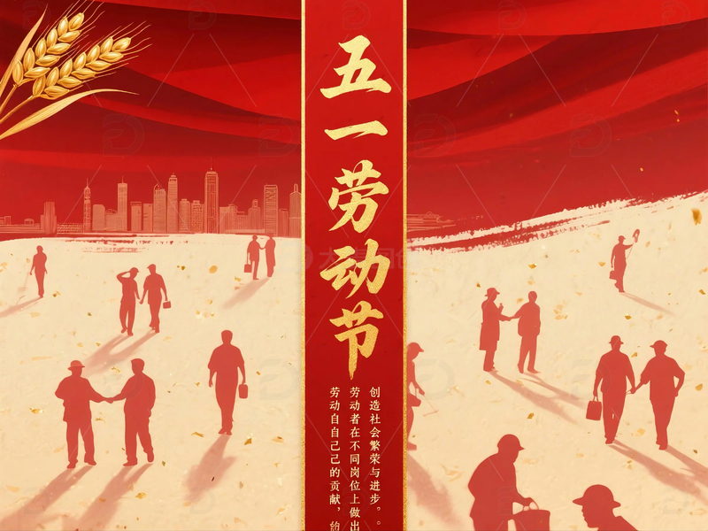 五一劳动节海报11