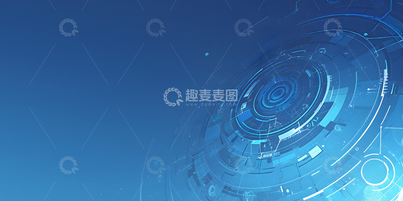 高清大图下载【趣麦麦图】科技感几何形背景底纹设计素材3