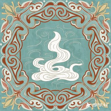 敦煌 团纹 花纹