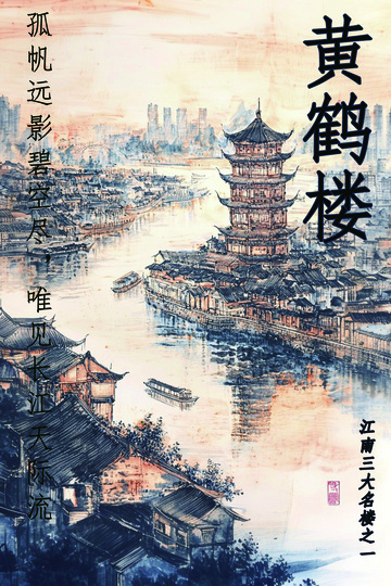 黄鹤楼海报图
