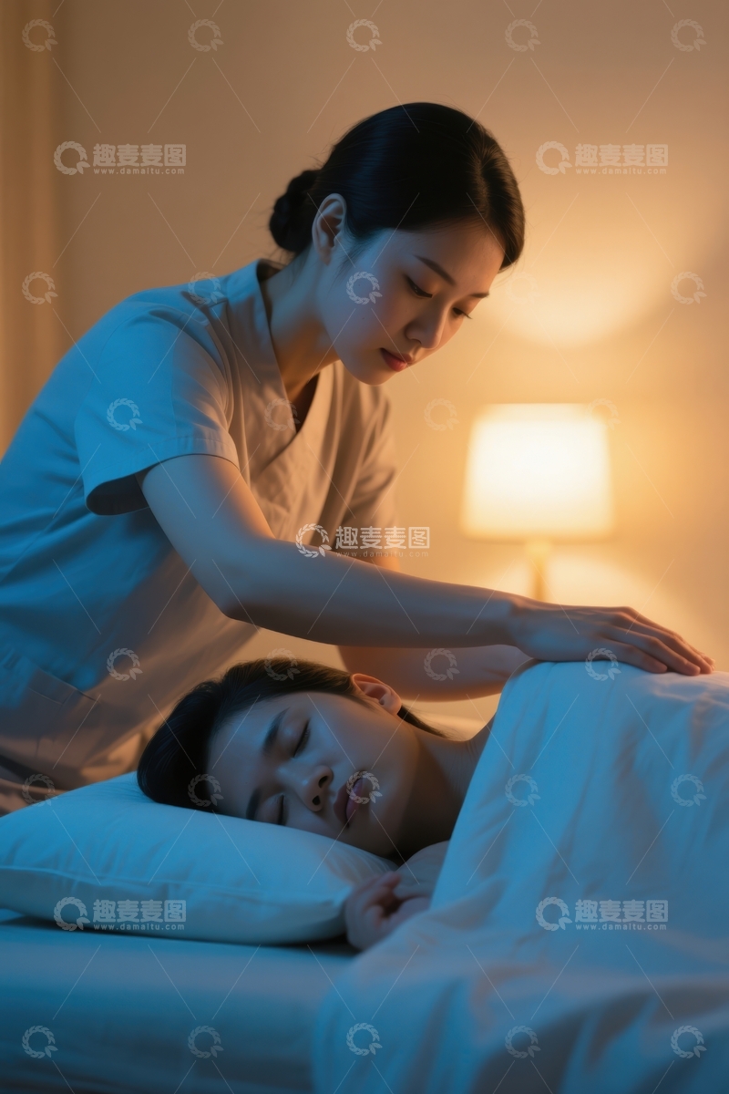 高清大图下载【趣麦麦图】放松身心享受按摩