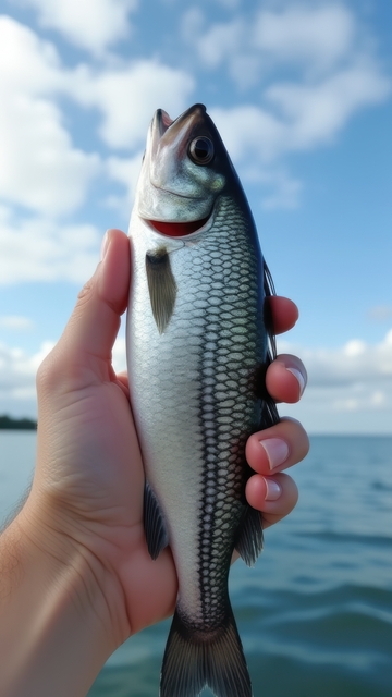 银色鱼儿，碧海晴空