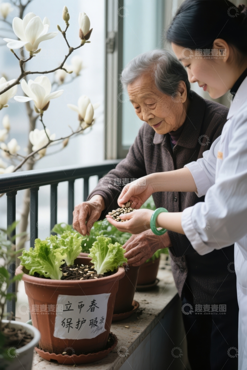 高清大图下载【趣麦麦图】世代传承绿意盎然