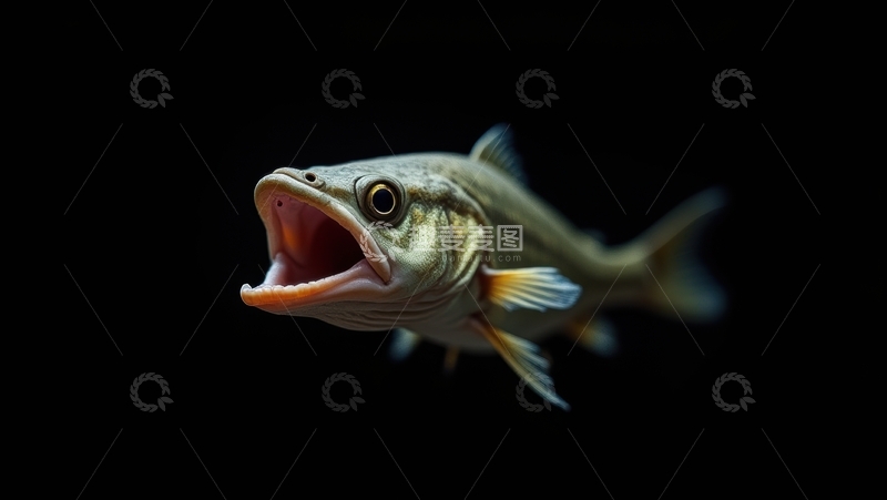 高清大图下载【趣麦麦图】水下惊愕瞬间