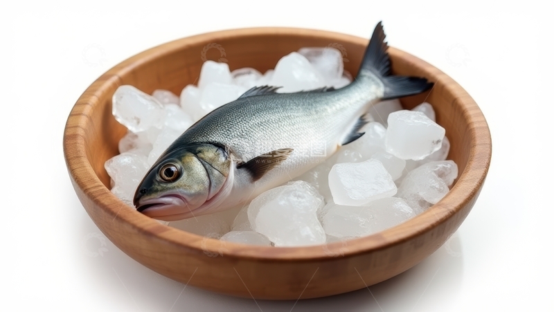 高清大图下载【趣麦麦图】冰上鲜鱼