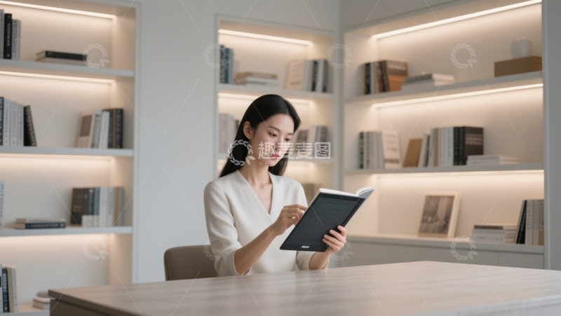 高清大图下载【趣麦麦图】阅读时光。