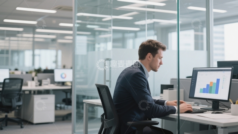 高清大图下载【趣麦麦图】商务办公场景1