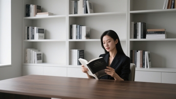 沉浸在书中的时刻