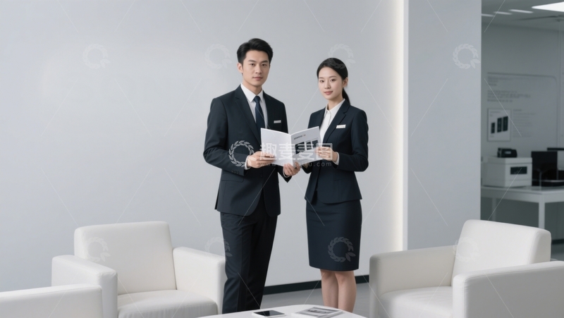 高清大图下载【趣麦麦图】商务洽谈场景