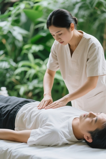 舒缓身心的按摩疗愈
