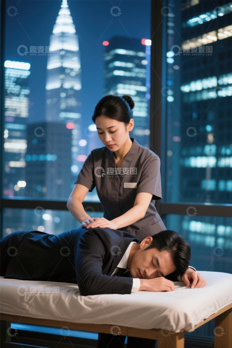 高清大图下载【趣麦麦图】城市中的放松Spa体验