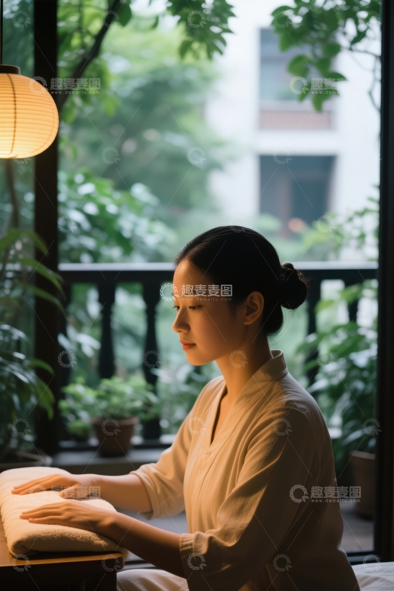 高清大图下载【趣麦麦图】书香盈室宁静致远