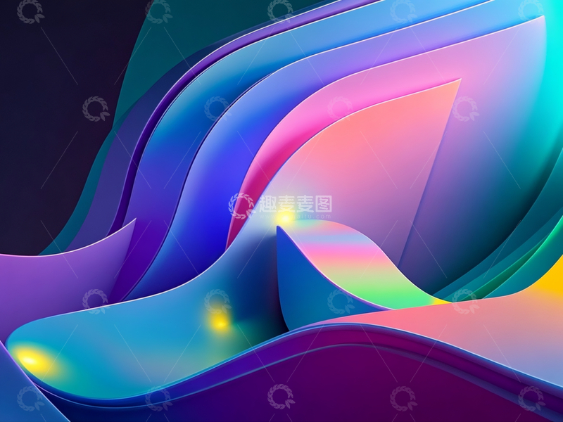 高清大图下载【趣麦麦图】炫丽壁纸背景壁纸设计素材屏保壁纸7