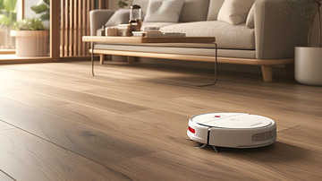 家居扫地机器人工作场景6