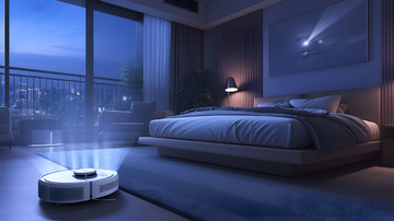 家居扫地机器人工作场景5