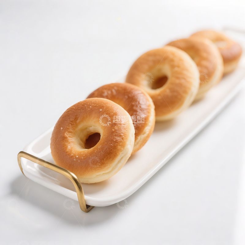 高清大图下载【趣麦麦图】甜甜圈下午茶
