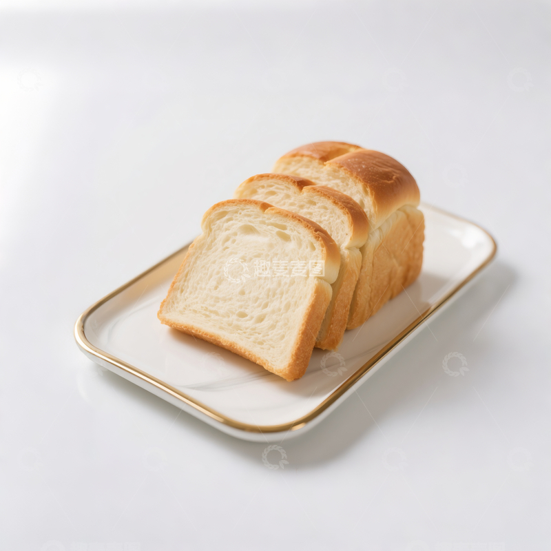 高清大图下载【趣麦麦图】切片面包西餐