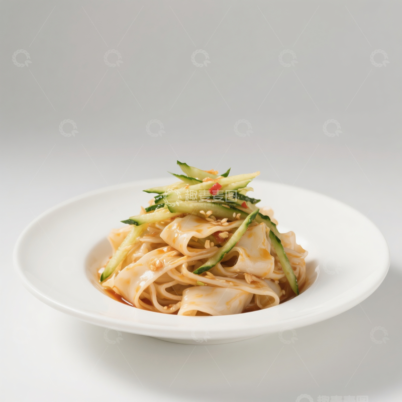 高清大图下载【趣麦麦图】凉皮凉拌菜美食4