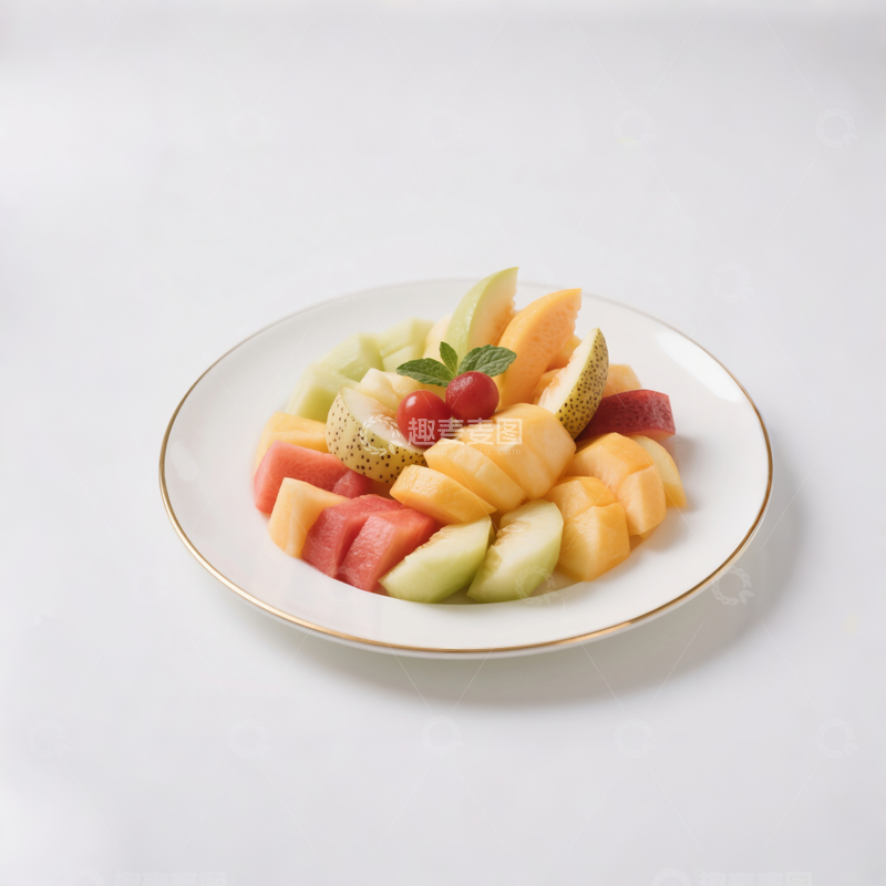 高清大图下载【趣麦麦图】水果拼盘甜品2