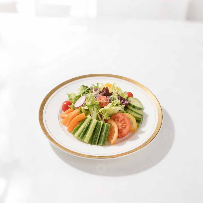 高清大图下载【趣麦麦图】-蔬菜沙拉配菜2