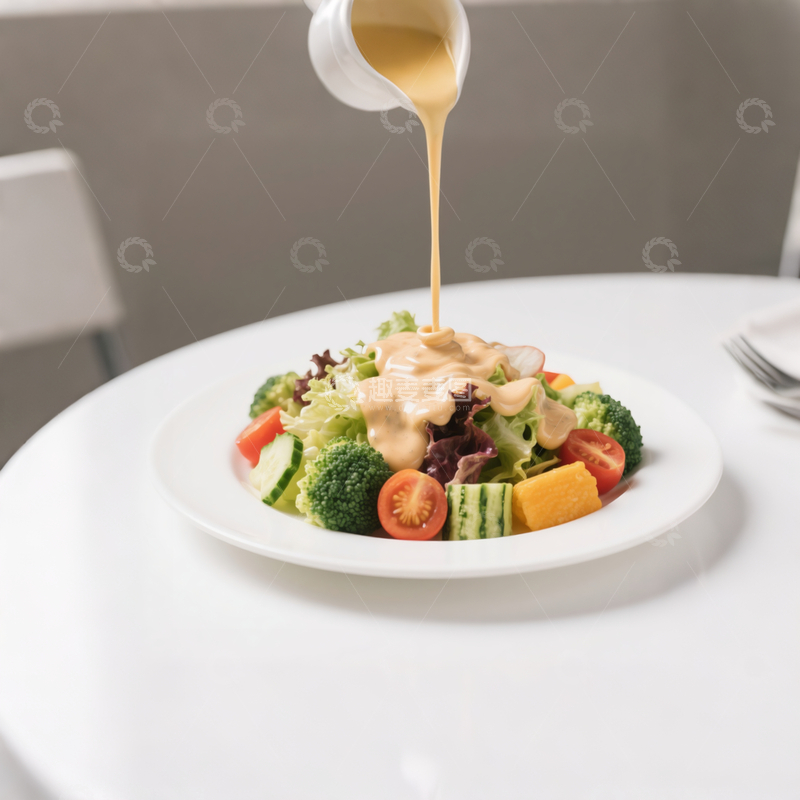 高清大图下载【趣麦麦图】-蔬菜沙拉配菜3