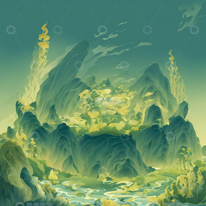 高清大图下载【趣麦麦图】劳动节插画9