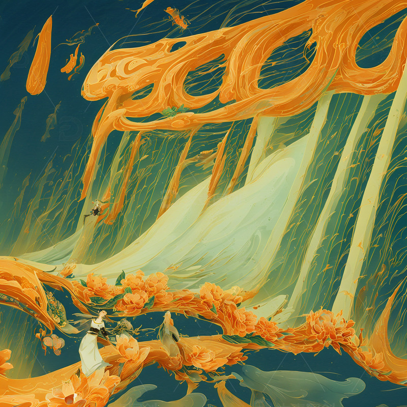 高清大图下载【趣麦麦图】国潮插画23