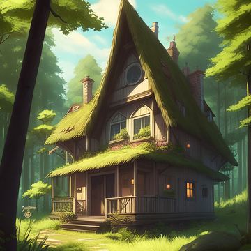 森林中的神秘小屋