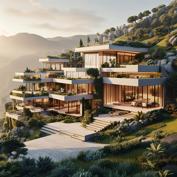 山地生态别墅建筑