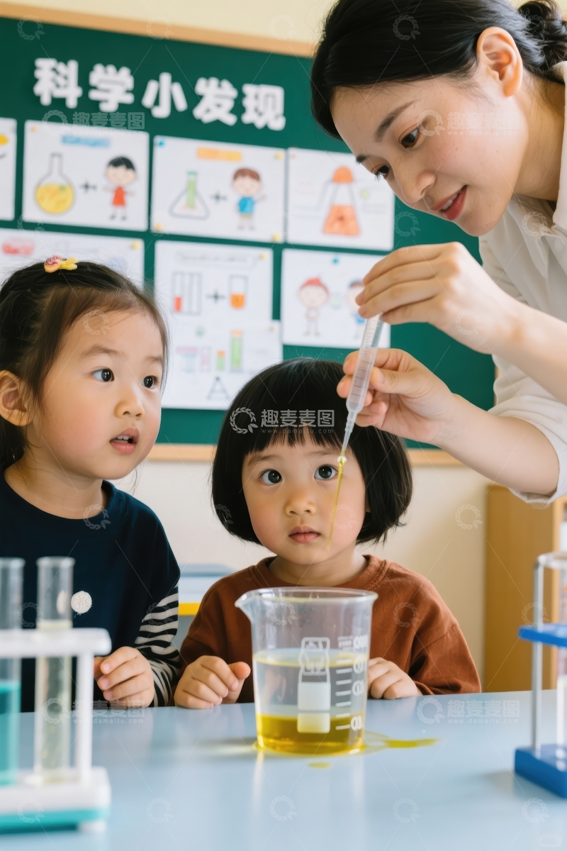 高清大图下载【趣麦麦图】亲子科学实验启蒙