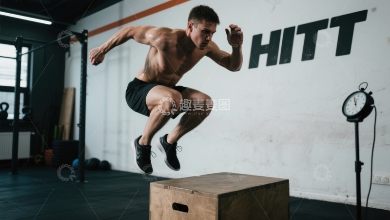 高清大图下载【趣麦麦图】跳跃者训练